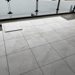 Ray Tiling installed a tiled deck using nurajacks in north shore