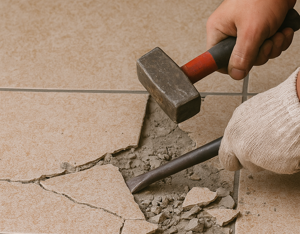 Removing old tiles