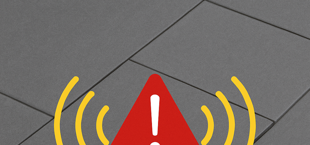 tiles sound hollow